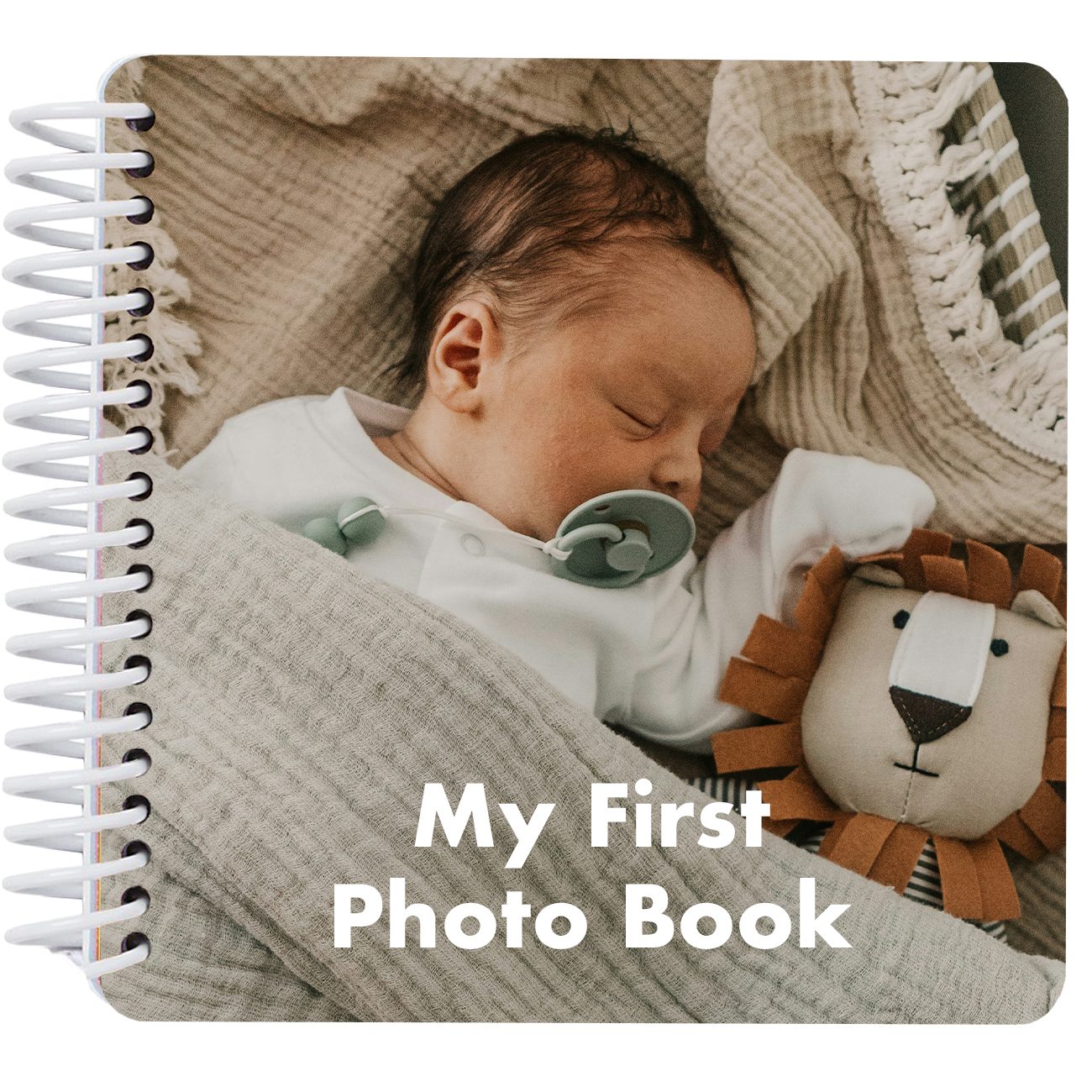 My First Photo Book For Kids — personalized photo board book cover