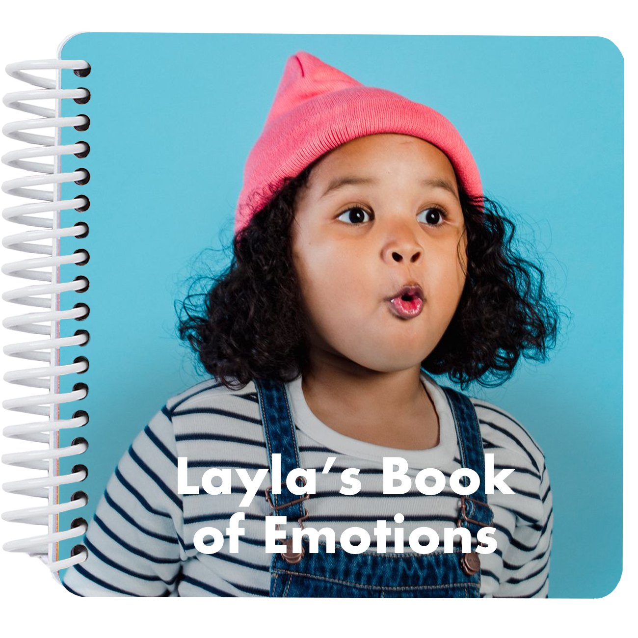 Emotions Board Book — personalized photo board book cover
